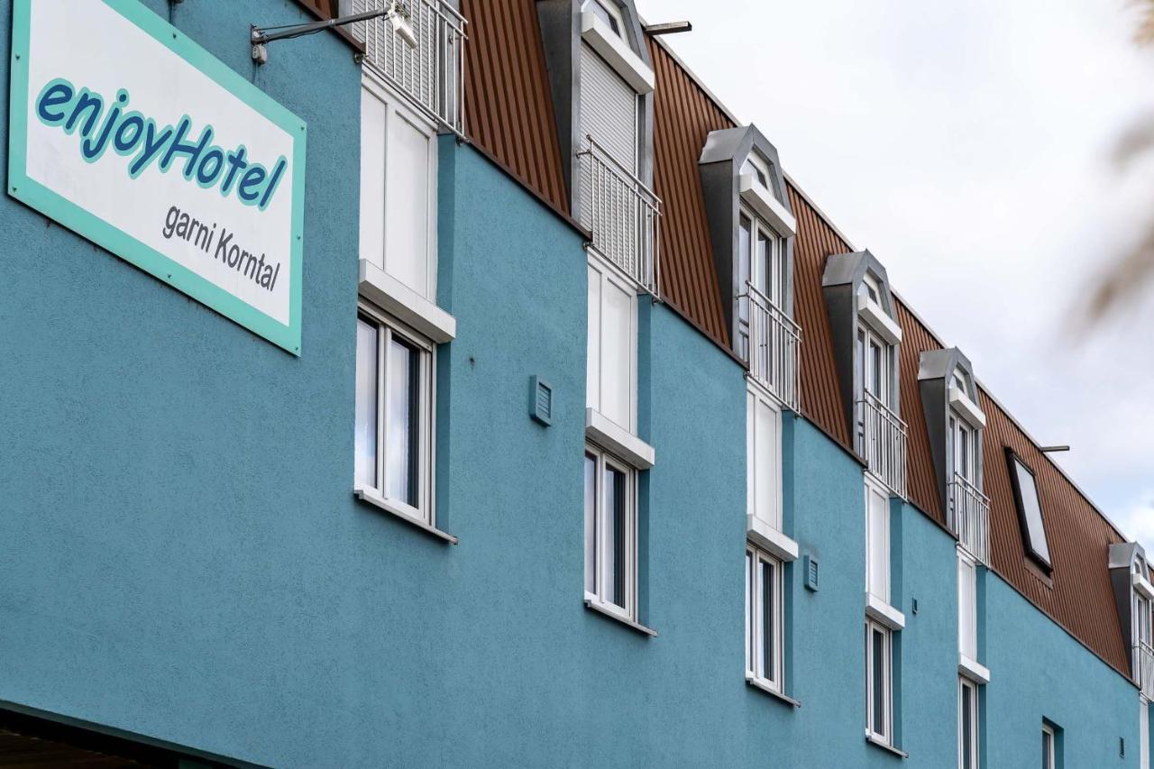 Enjoyhotel Garni Korntal Stuttgart B&B Parkplatz Sprinter Eksteriør bilde